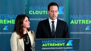 14.05.2016 - Alexandre Cloutier et Véronique Hivon, deux candidats vides