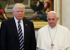 25.05.2017 - Le pape reçoit Donald Trump pour un tête-à-tête