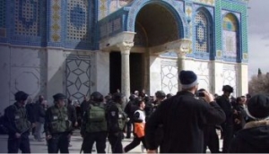 29.05.2015 - Des dizaines de colons ont fait irruption dans la mosquée Al Aqsa pour célébrer la fête juive de Chavouot