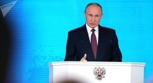 14.04.2018 - Déclaration de Vladimir Poutine suite aux frappes occidentales en Syrie