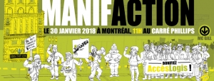 18.12.2017 - Bonifiez AccèsLogis! Manif-action le 30 janvier, à Montréal