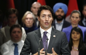 25.01.2017 - Justin Trudeau défend le libre-échange avec les États-Unis