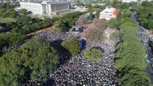 27.03.2018 - Des millions d’Argentins marchent contre l’avortement